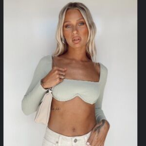 Becca Long Sleeve Top - Princess Polly👑